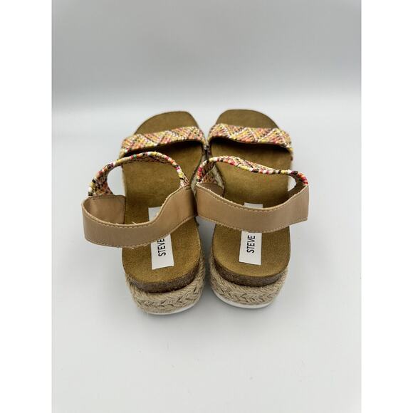 Steve Madden multi-colored platform sandal 7‎ - Picture 4 of 8